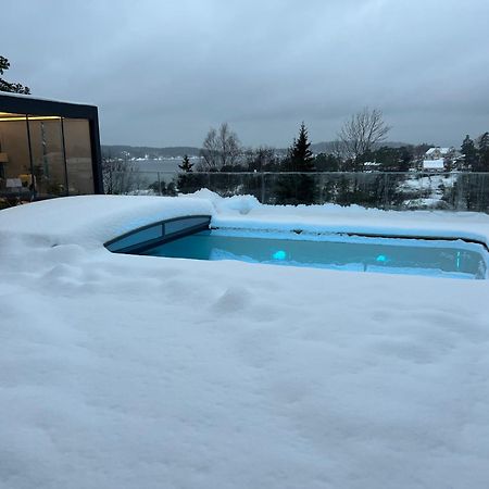 Leilighet I Sorlandshus I Son - Sjoutsikt - Naer Son Spa Esterno foto
